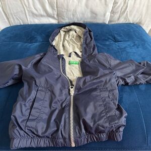 United Colors Of Benetton Dark Blue Kids Raincoat